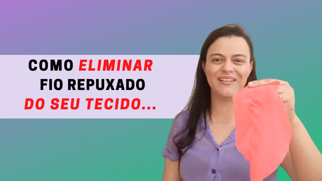 COMO RESOLVER FIO PUXADO NA ROUPA OU NO TECIDO – Dica De Ouro, Para Consertar Fio Puxado No Tecido