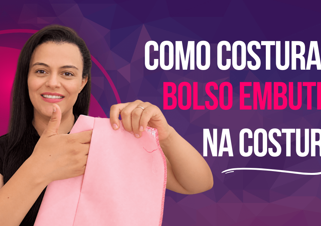 Como costurar bolso embutido na costura