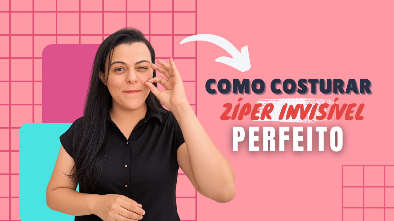 Como costurar zípr invisível perfeito